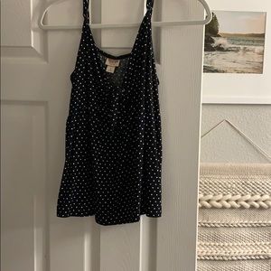 Cute polka dot tank